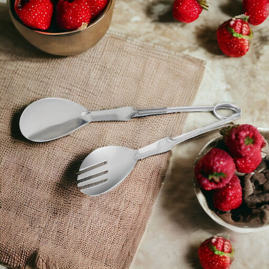 Max Home Inox Salad Tong 26cm