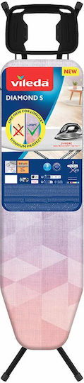 Vileda Diamond S Foldable Ironing Board for Steam Iron 33x33cm