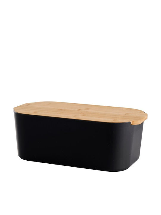 Espiel Day Ψωμιέρα από Bamboo Μαύρη 12x33x18cm Espiel Day Ψωμιέρα από Bamboo Μαύρη 12x33x18cm