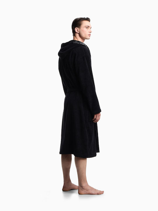 Emporio Armani Мъжки халат Черно