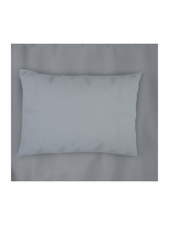 Dimcol Baby Pillowcase Light Blue-Grey 45x35cm