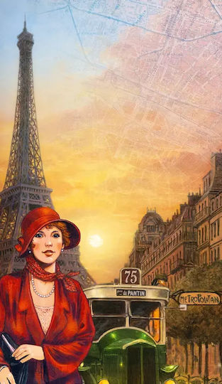 Board Game Ticket to Ride: Paris for 2-4 Players 8+ Years Old (PL) Rebel Games