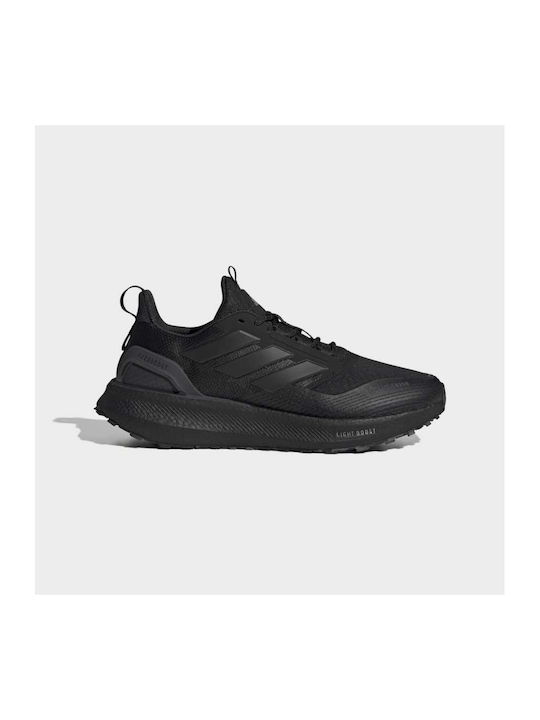 Performance Pureboost 5 Herren Sportschuhe Laufen Schwarz