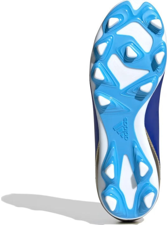 X CRAZYFAST CLUB Kids Molded Soccer Shoes Blue