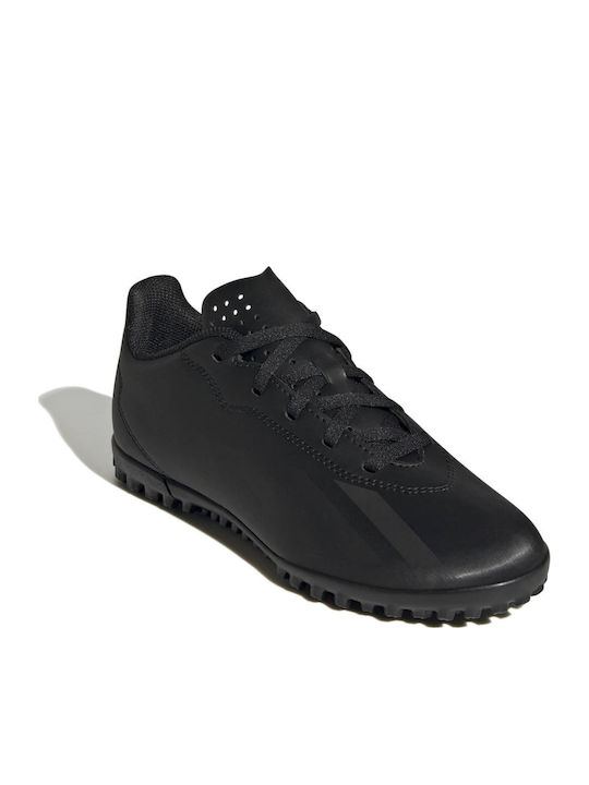 X Crazyfast.4 Kids Turf Soccer Shoes Black