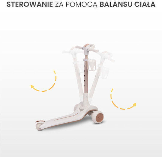 Toyz Kids Scooter 3-Wheel White