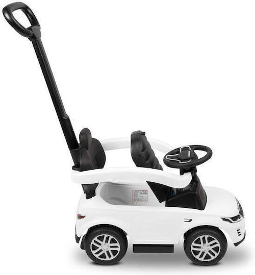 Toyz Αυτοκινητάκι Ride On με Χειρολαβή για 12+ μηνών Λευκό