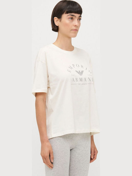 Emporio Armani Μπλούζα Ivory