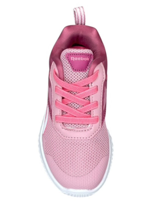 Rush Runner 5 Kids Sports Shoes Running with Laces Pink