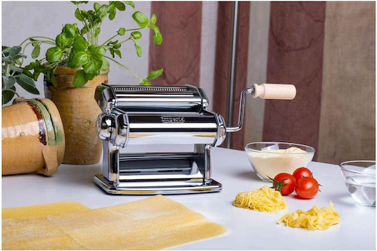 Imperia Ipasta Manual Stainless Steel Pasta Maker 4100