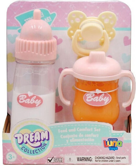 Luna Accessories Cup with Juice & Pacifier Turquoise