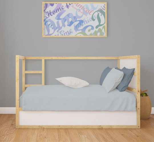 Dimcol Duvet Crib Cotton Blue 120x160cm