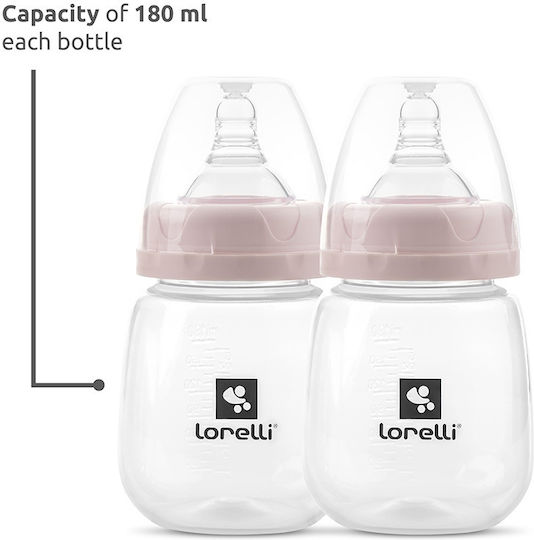 Lorelli Electric Double Breast Pump Eva Battery and Electric Pink 180ml
