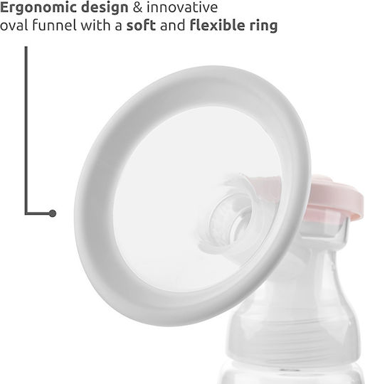 Lorelli Electric Double Breast Pump Eva Battery and Electric Pink 180ml