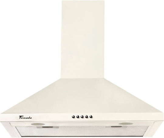 Tornado Kent 750 50 LED Șemineu Hotă 50cm Bej