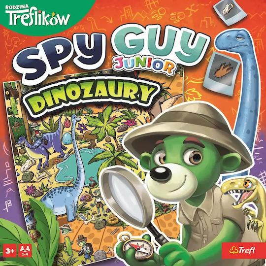 Board Game Spy Guy Junior Dinosaurs for 1-4 Players 3+ Years Old (PL) Trefl