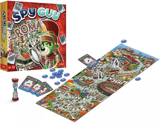 Board Game Spy Guy Rome for 1-4 Players 5+ Years Old (PL) Trefl