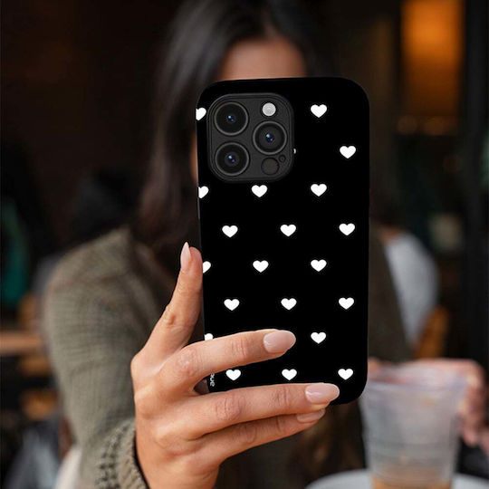 Sonique Heart Series Case Motorola Moto G86 5G Black 02