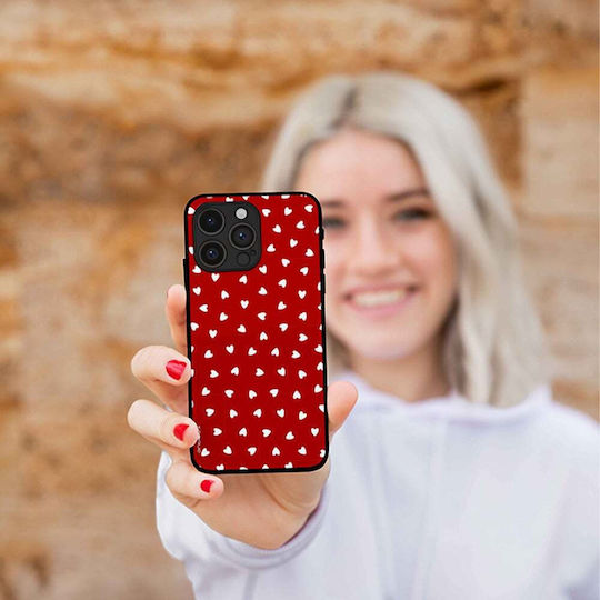 Handyhülle Sonique Heart Series Motorola Moto G86 5G Rote