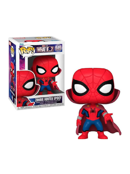 Funko Pop! Marvel: What If...? - Zombie Hunter Spidey 945 Bobble-Head