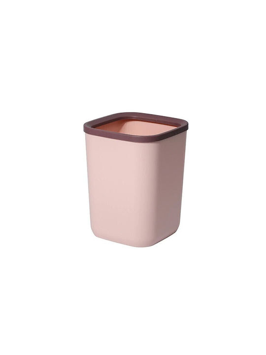 Abfalleimer Abfall Kunststoff Rosa 20x16x25cm 1Stück