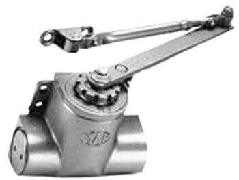 Mab 102 Traditional Door Closer Italy No2 Silver
