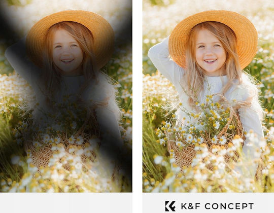 K&F Concept Filter CPL / Diffusion Durchmesser 58mm für Kameraobjektive