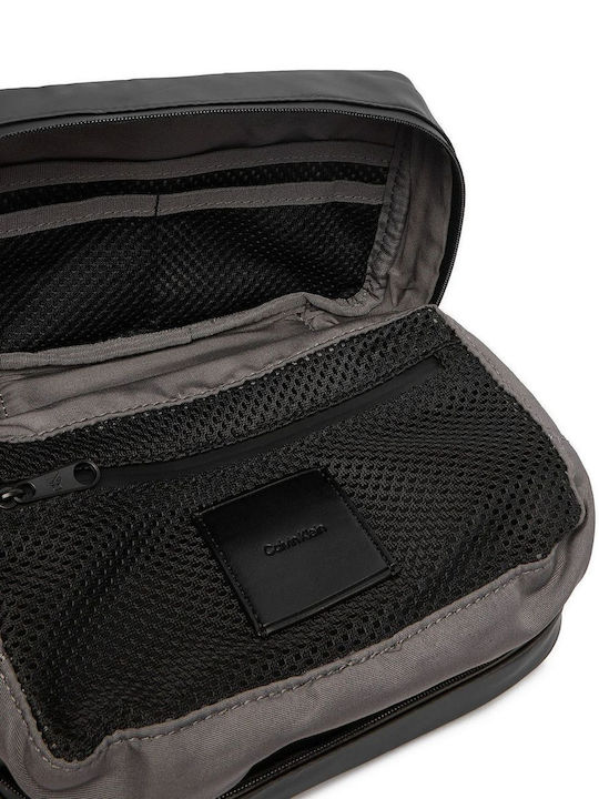 Calvin Klein Kulturbeutel Utility Dopp Kit Hanger Lv04d1135g Schwarz