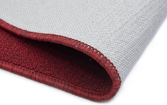 Non-Slip Runner Granite Red-Cream 67x230