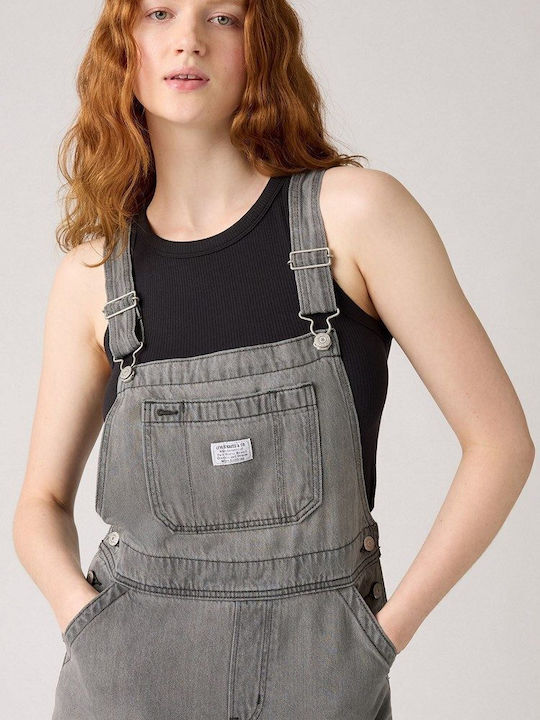 Xl Overall Γυναικεία Ολόσωμη Φόρμα Black