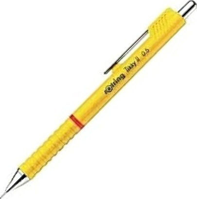 Rotring Tikky Μηχανικό Μολύβι Μεταλλικό 1τμχ Κίτρινο