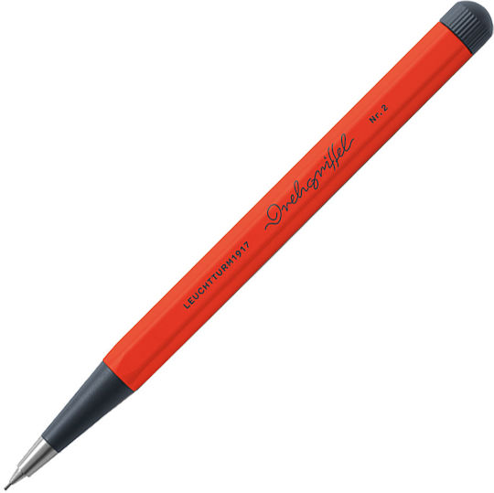 Leuchtturm1917 Μηχανικό Μολύβι από Αλουμίνιο 0.7mm 1τμχ Κόκκινο