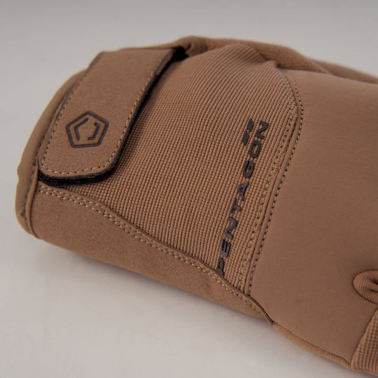 Pentagon Mongoose Military Gloves in Brown color