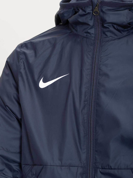 Kinder Sportjacke Kurz mit Kapuze Marineblau