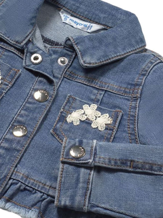 Kinder Jeansjacke Kurz Denim