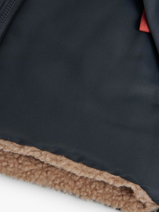 Kids' Casual Jacket Double Sided with Hood Anthracite