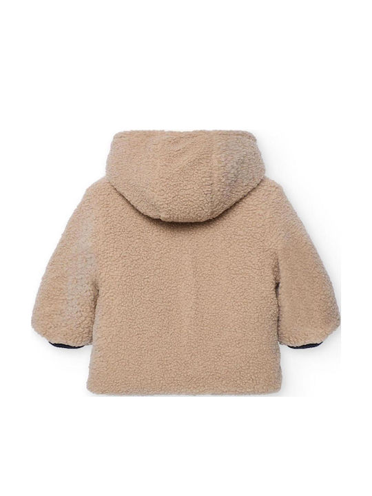 Kids' Casual Jacket Double Sided with Hood Anthracite