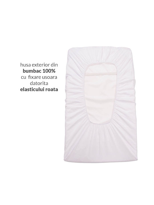 Kidizi Baby Reflux Wedge White 40x70cm