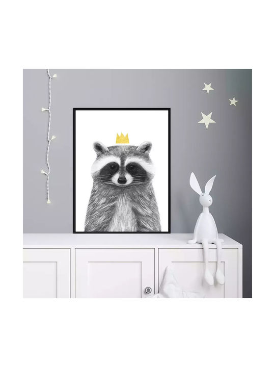 Queen Racoon 21x30cm