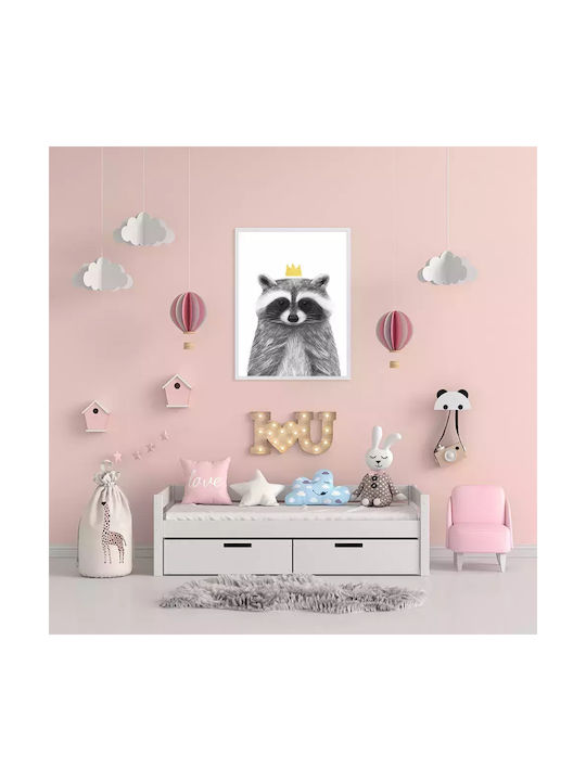 Queen Racoon 21x30cm