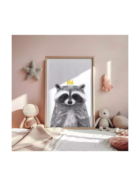 Queen Racoon 21x30cm