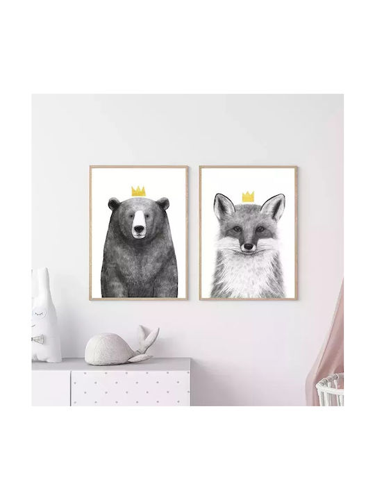 Queen Bear 21x30cm