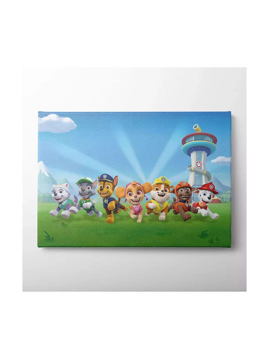 Kids Canvas Painting Paw Patrol Knv0564 65cm X 95cm
