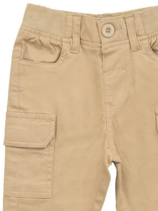 Funky Kids' Cargo Pants Beige