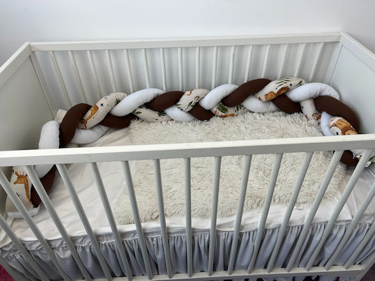 Paturi Împletitură Intern White, Brown