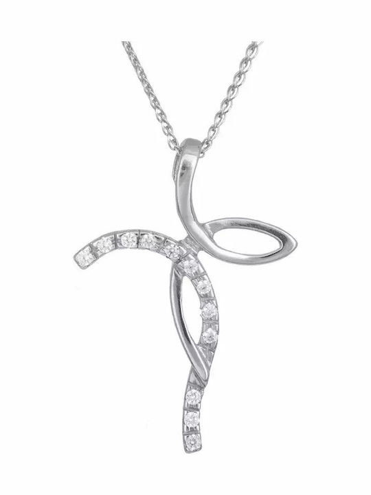 White Gold Cross 14K White Gold Cross 14K