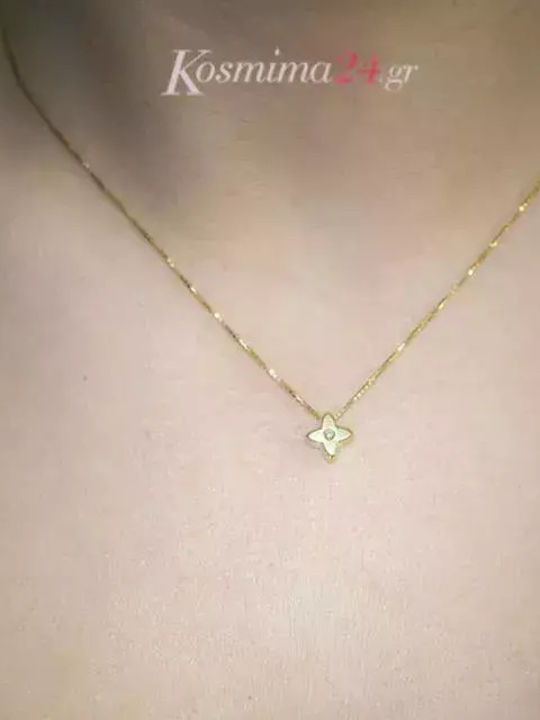 Златен Кръст 18K с Верижка