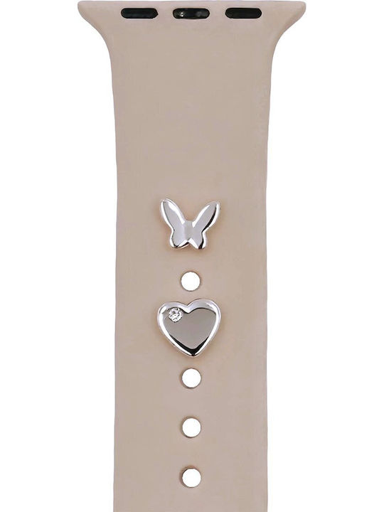 Tfo Pin Charms Set Watch Straps Butterfly Rose Gold Tfo Pin Charms Set Watch Straps Butterfly Rose Gold