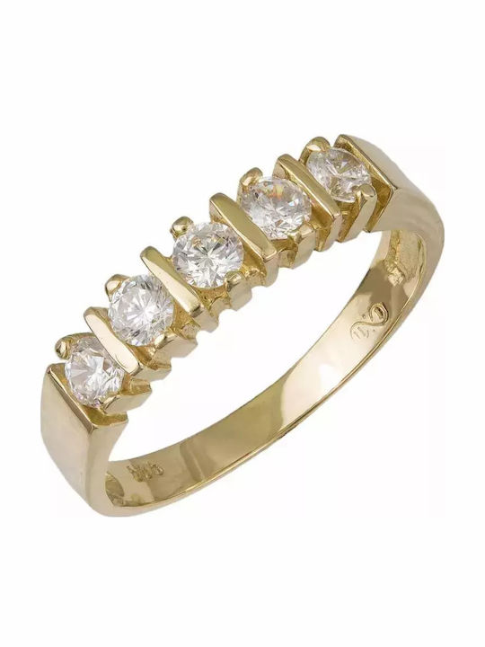 Damentringe Ewigkeitsring Gold 14K