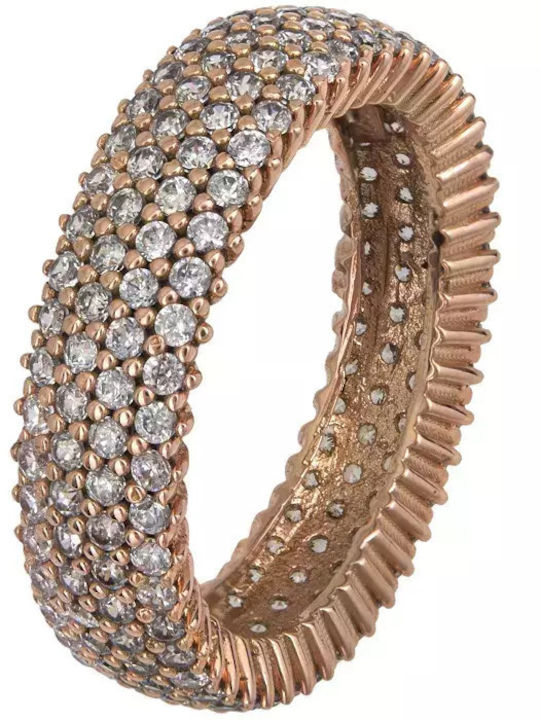 Damentringe Ewigkeitsring Roségold 14K
